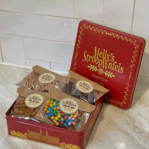 Melly’s stroopwafel gift box red